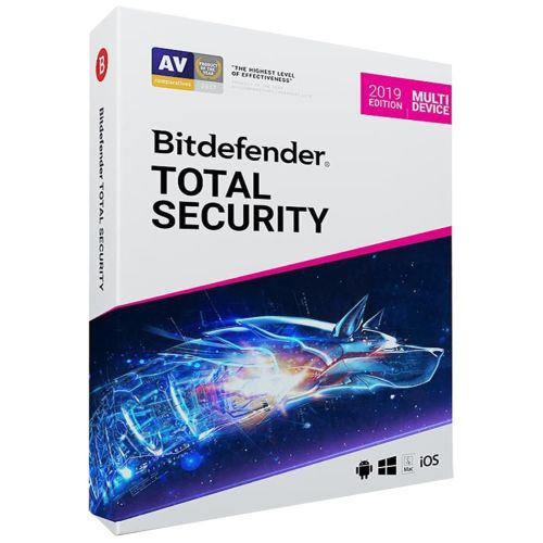 Bitdefender Total Security 3-Devices 1 Year