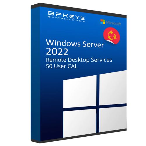 Windows Server 2022 - RDS - 50 bruker-CAL